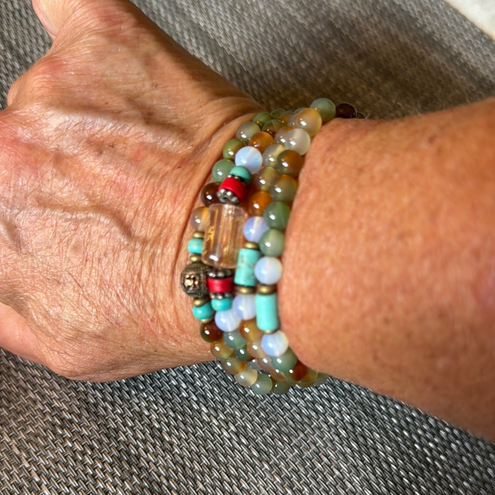 Multicolor Bracelet / Necklace Beads